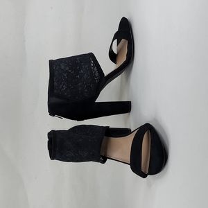 Torrid Lace Ankle Strap Heels - Wide!